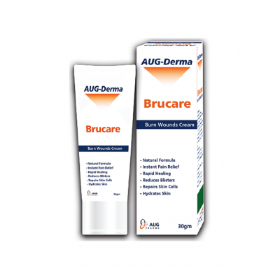 AUG - DERMA BRUCARE CREAM FOR BURNS WOUNDS FRAGRANCE-FREE 30 GM